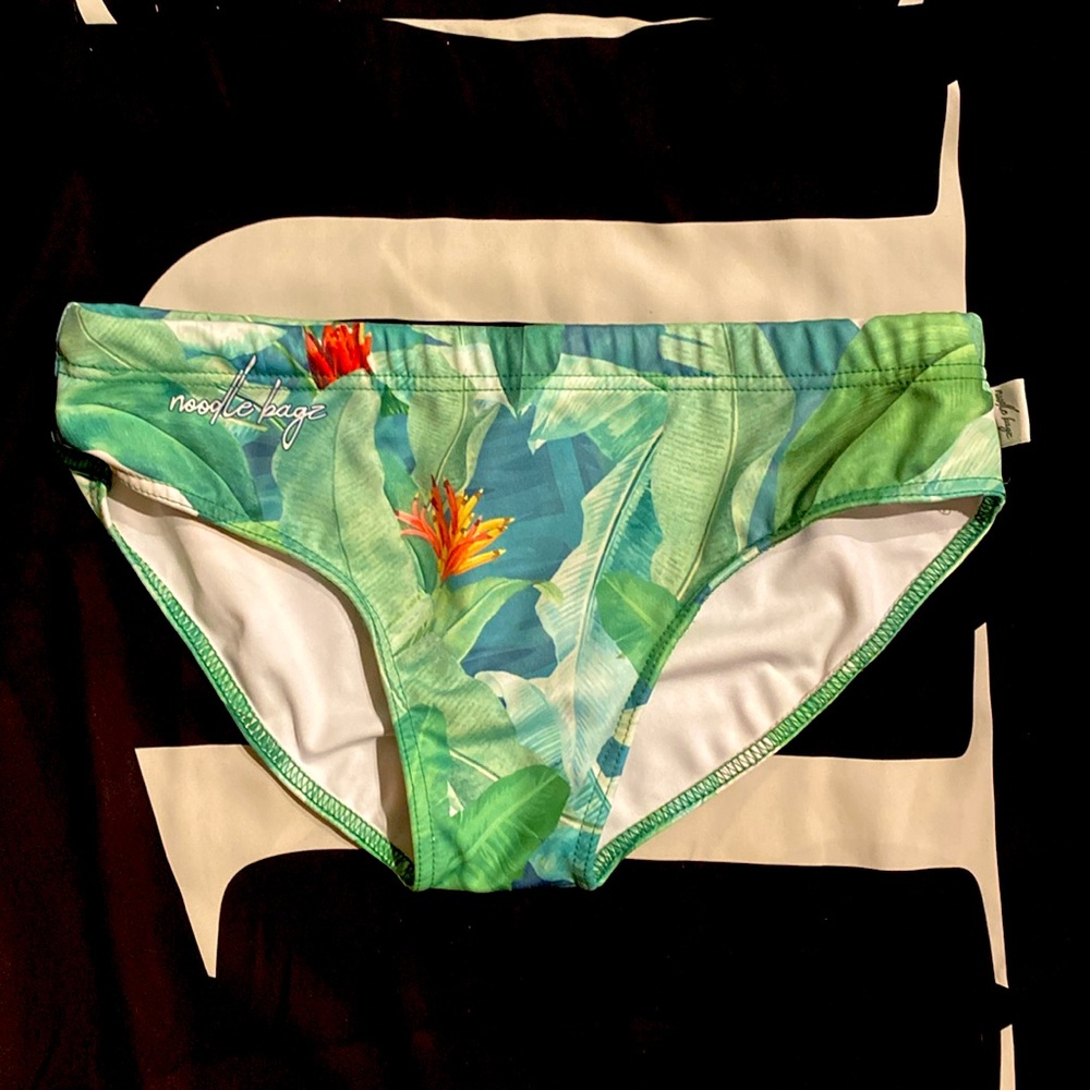Noodle Bagz Hornblend II Tropical Swim Brief - Size M